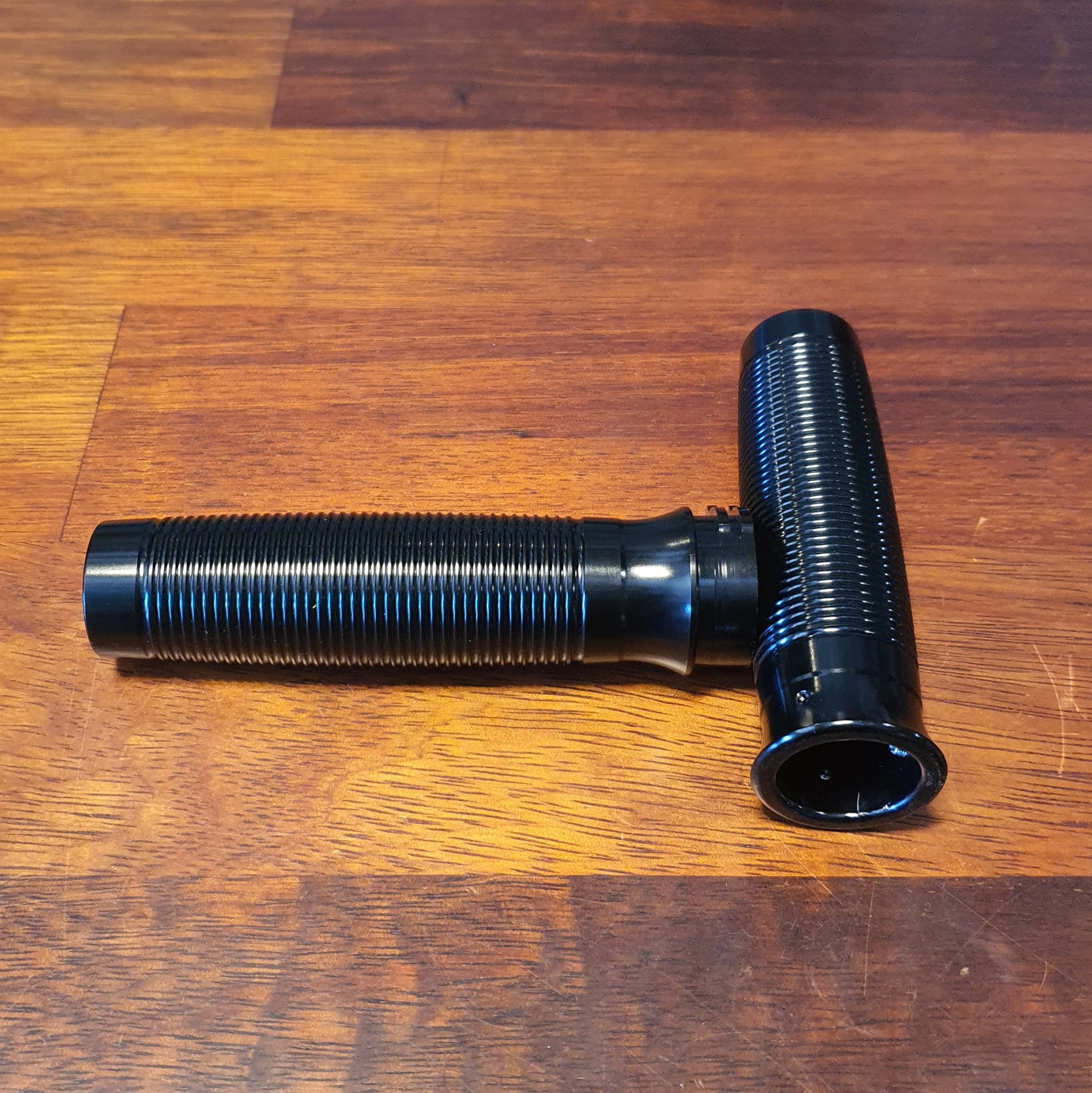 Yamaha XVS650 V-star 1" Ribbed Aluminium Grips - Image 4