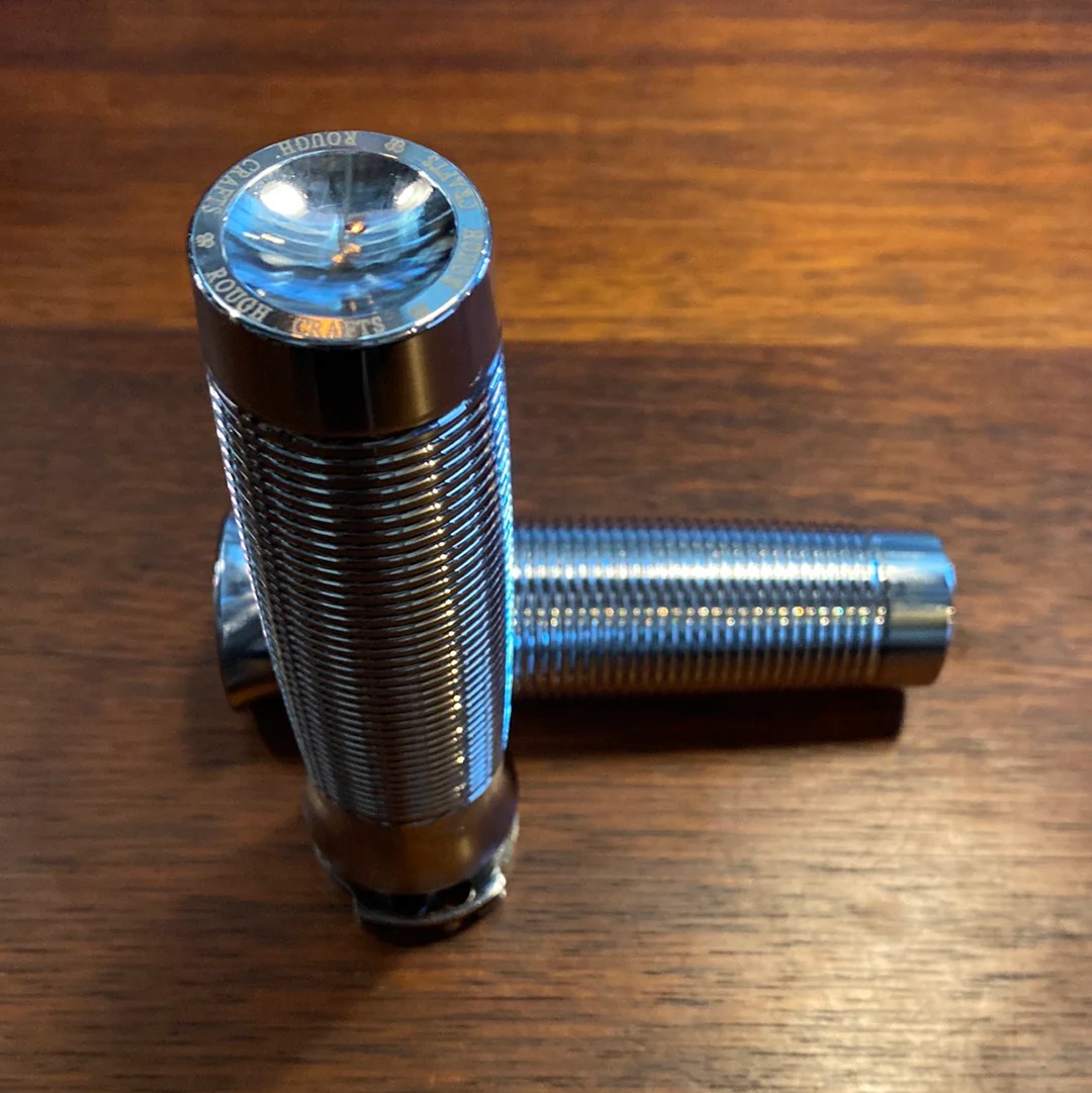 Yamaha XVS650 V-star 1" Ribbed Aluminium Grips - Image 7