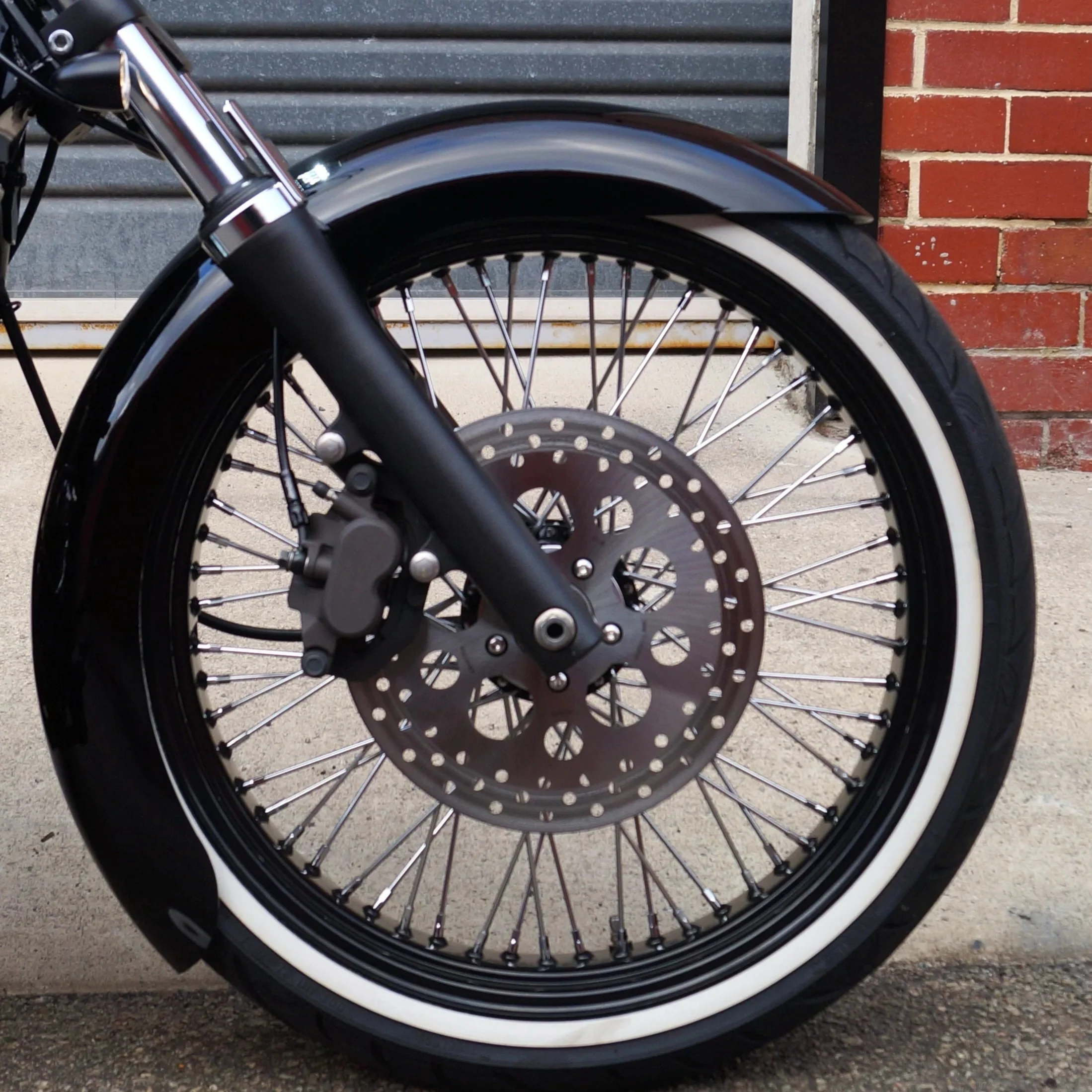 Yamaha XVS650 V-star - 21" x 3.5" Spoked Front Wheel - Image 2