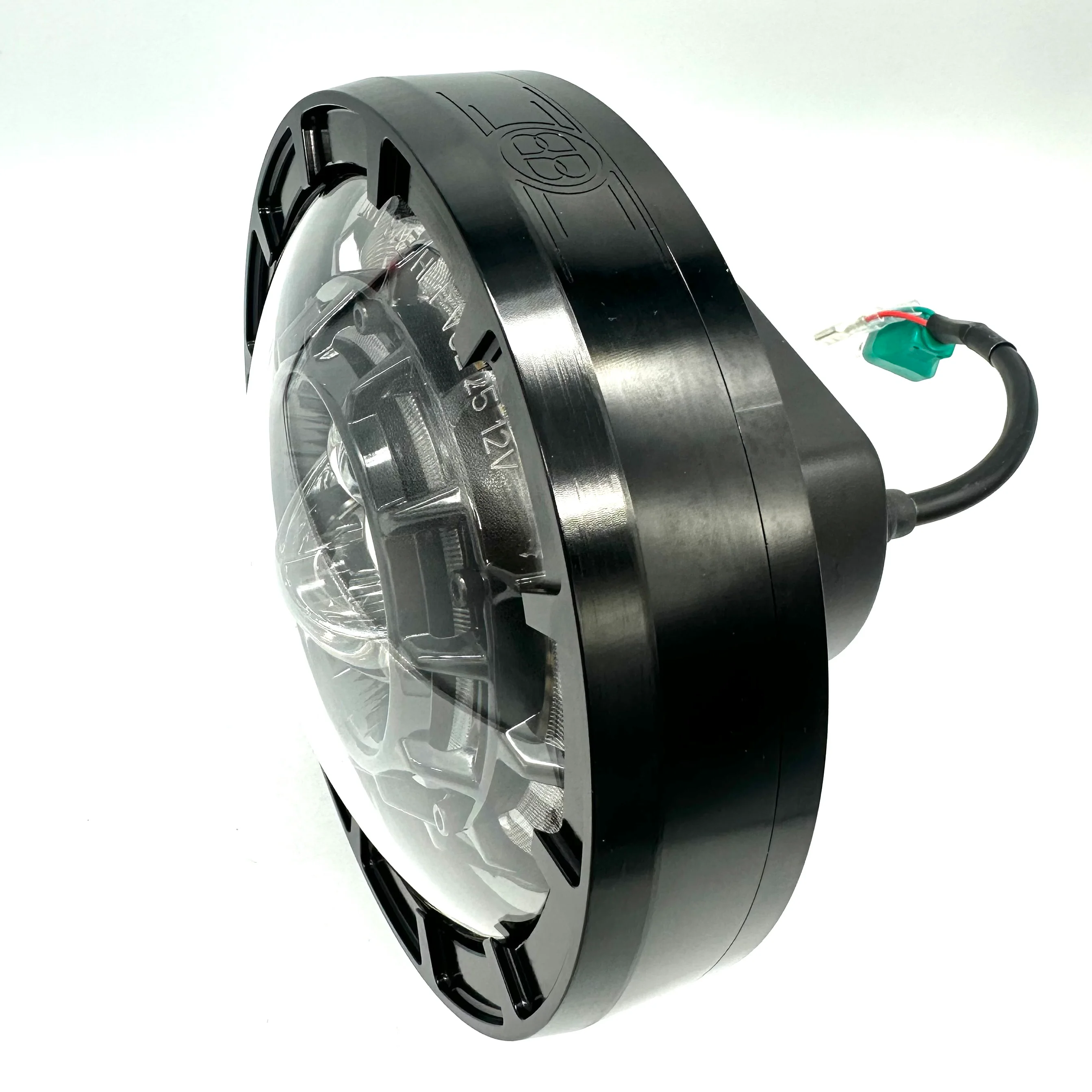 7” Fat Boy Rim-style billet Headlight - Image 12