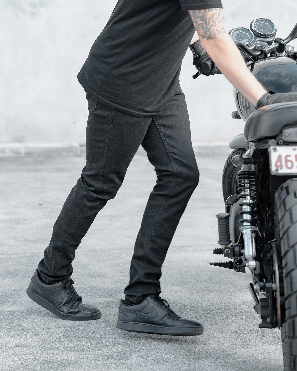 AKIN MOTO - STEALTH PROTECTIVE MOTORCYCLE JEANS - Image 4