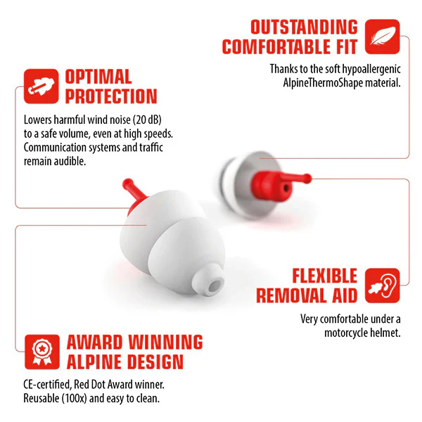 Alpine Motosafe Race Earplugs - Image 3