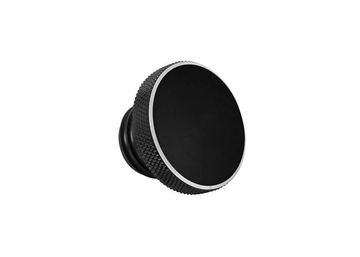 Black Aluminium fuel cap for Triumph and Harley Davidson - Image 3