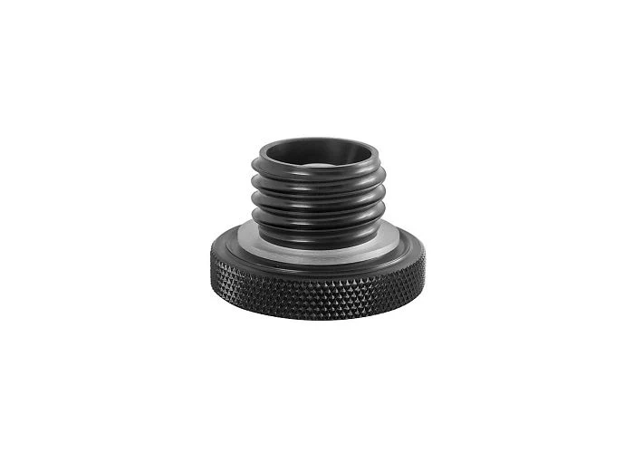 Black Aluminium fuel cap for Triumph and Harley Davidson - Image 6