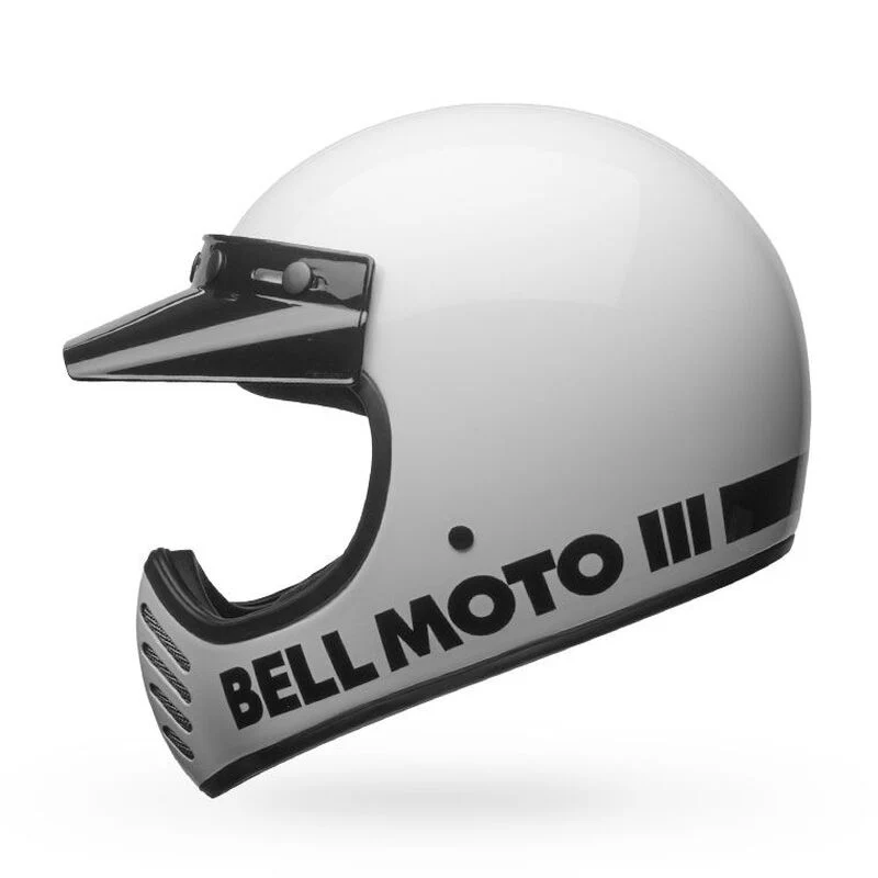 Bell Moto 3 - Classic Gloss White - Image 4
