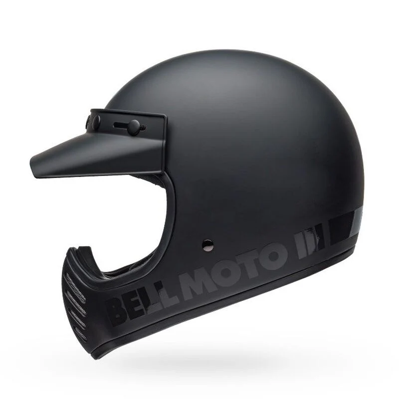 Bell Moto 3 - Matte/Gloss Blackout - Image 5