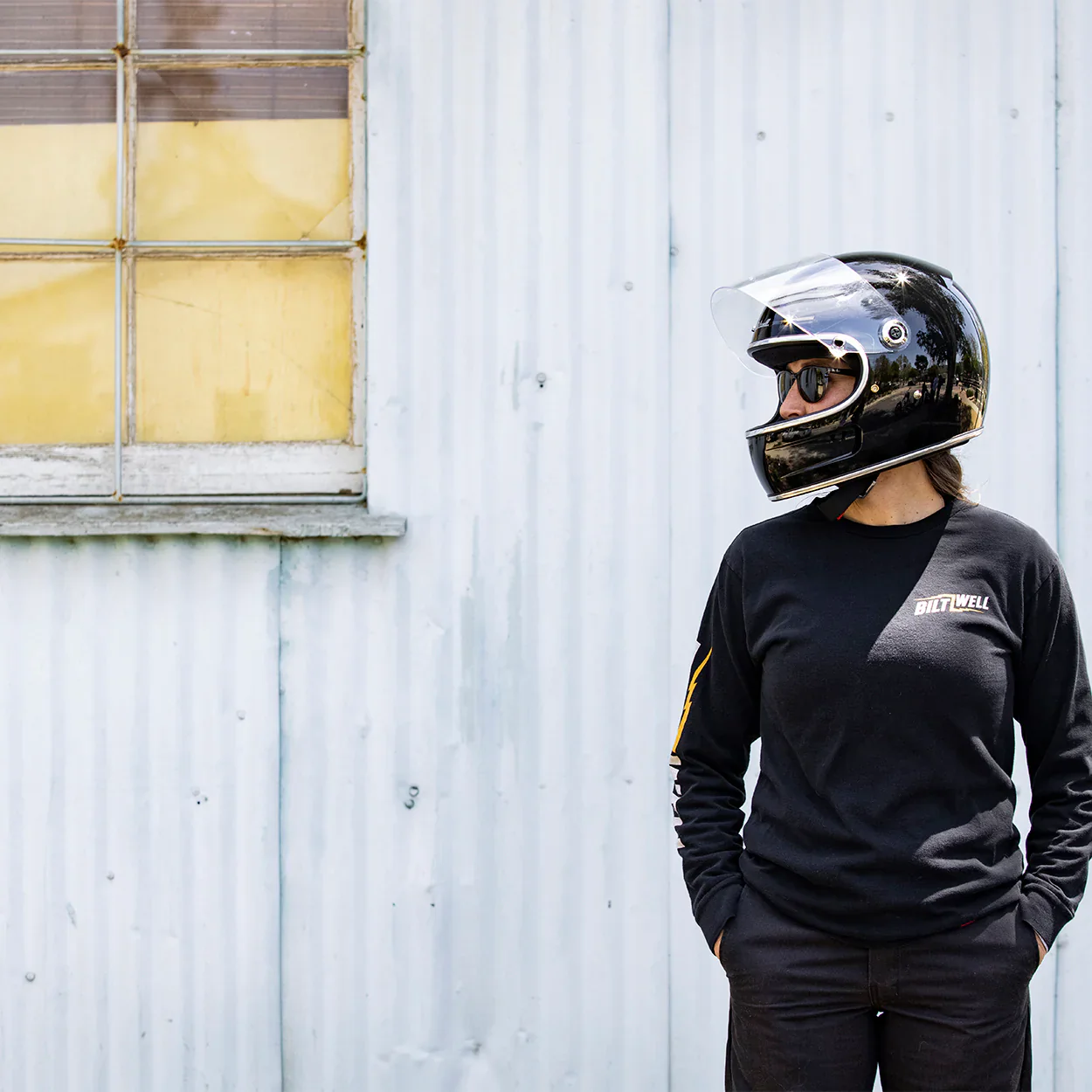 GRINGO SV 06 HELMET - GLOSS BLACK - Image 18