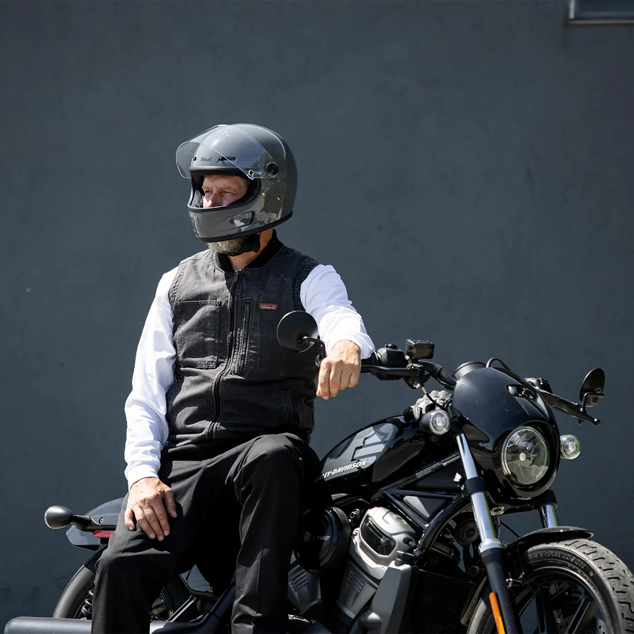 GRINGO SV 06 HELMET - GLOSS STORM GREY - Image 13