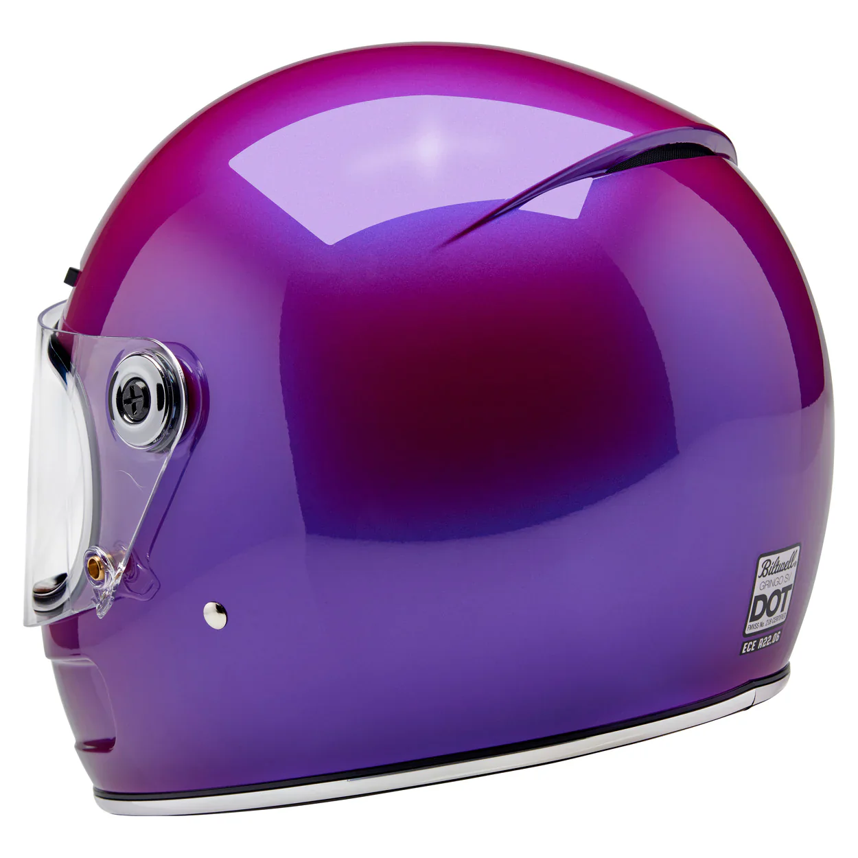 GRINGO SV 06 HELMET - METALLIC GRAPE - Image 11