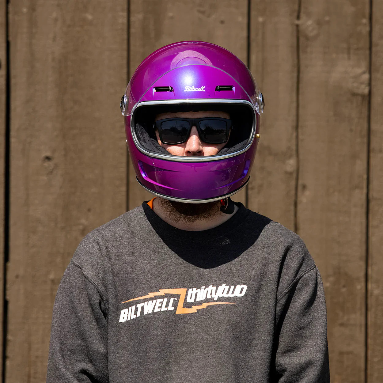 GRINGO SV 06 HELMET - METALLIC GRAPE - Image 12