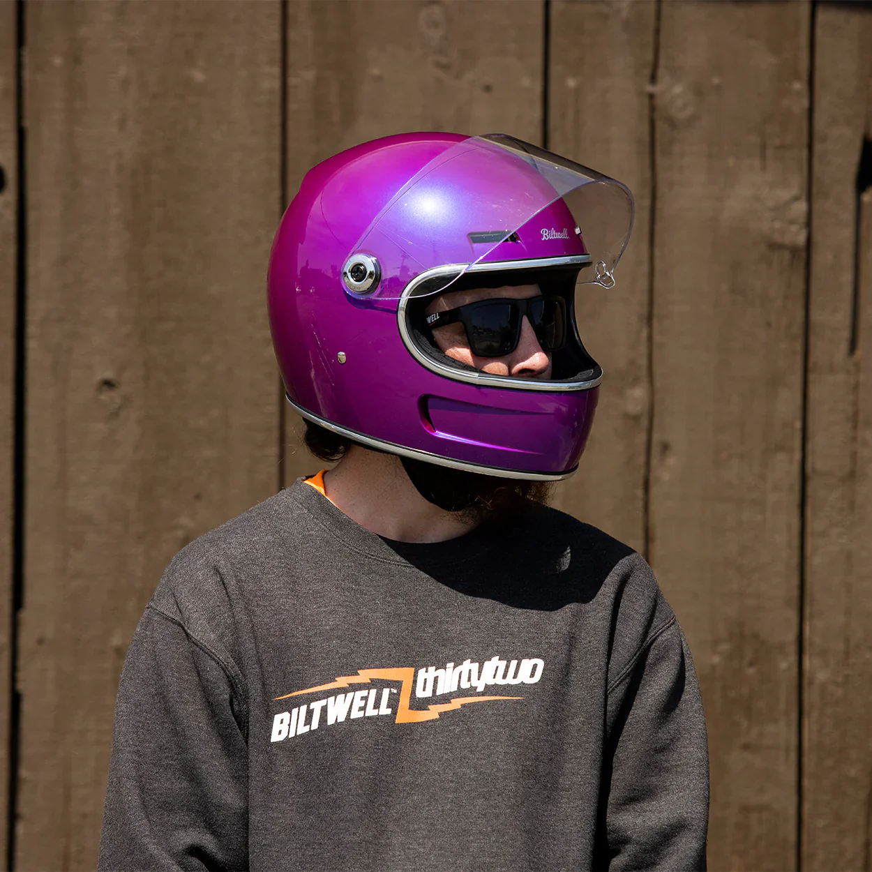 GRINGO SV 06 HELMET - METALLIC GRAPE - Image 13