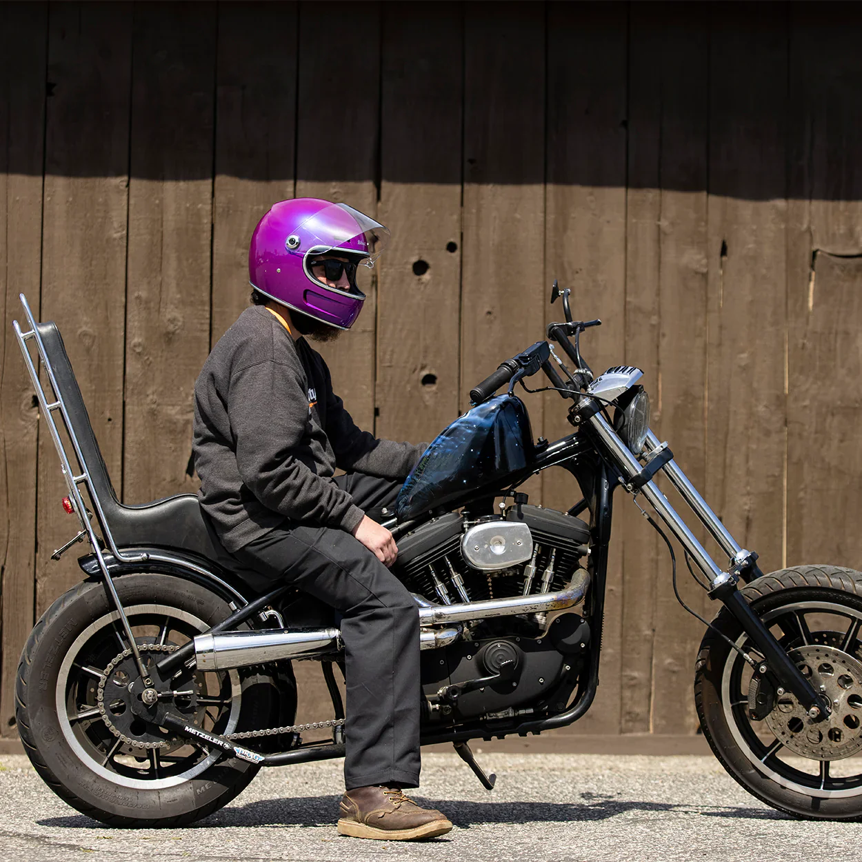 GRINGO SV 06 HELMET - METALLIC GRAPE - Image 14