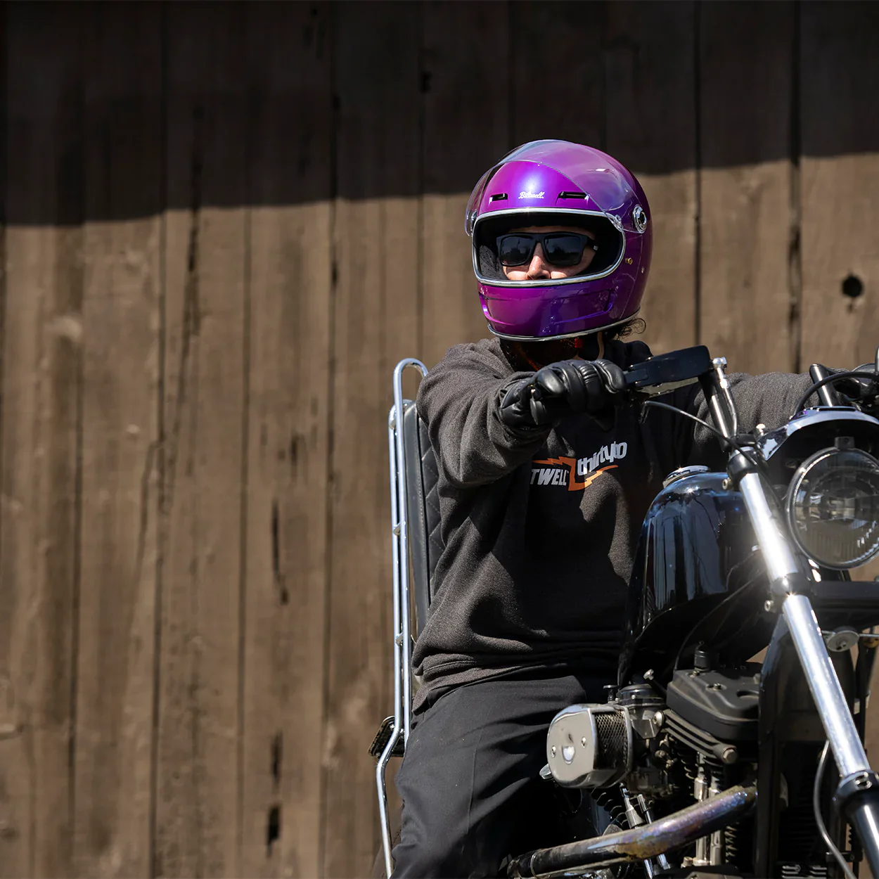 GRINGO SV 06 HELMET - METALLIC GRAPE - Image 15