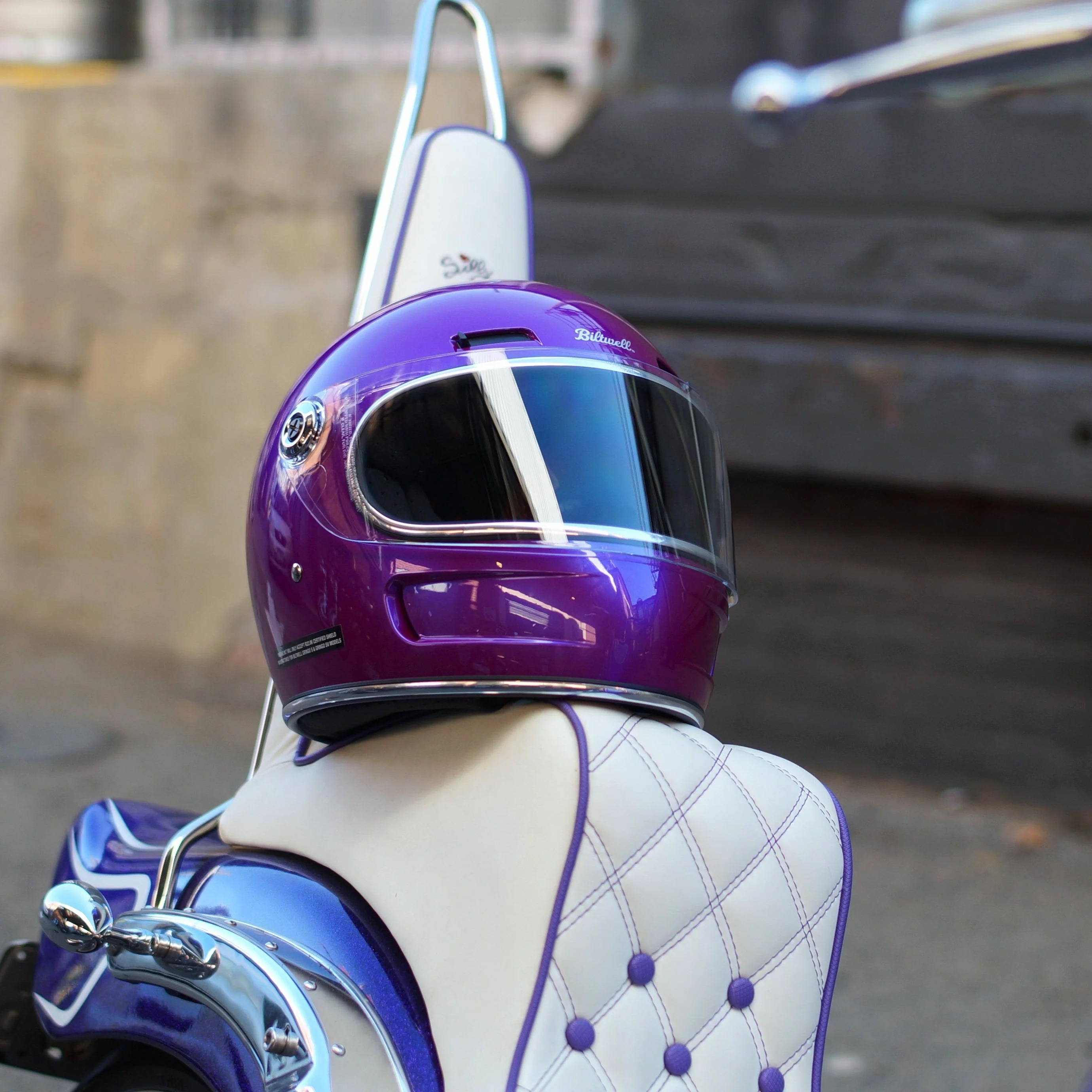 GRINGO SV 06 HELMET - METALLIC GRAPE - Image 22