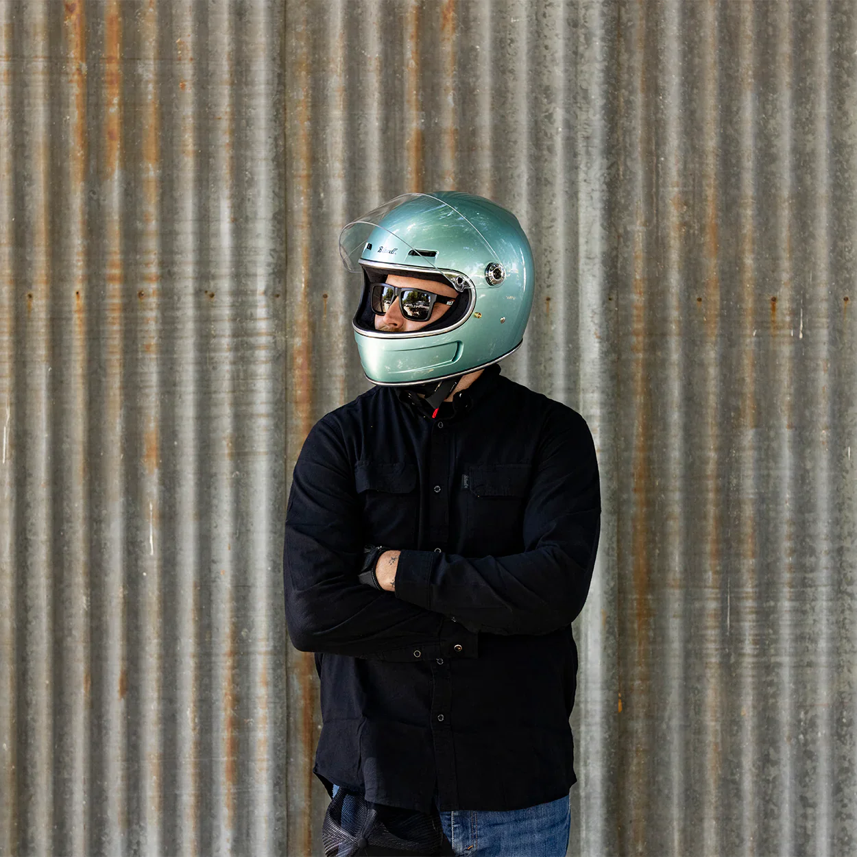 GRINGO SV 06 HELMET - METALLIC SEA FOAM - Image 14