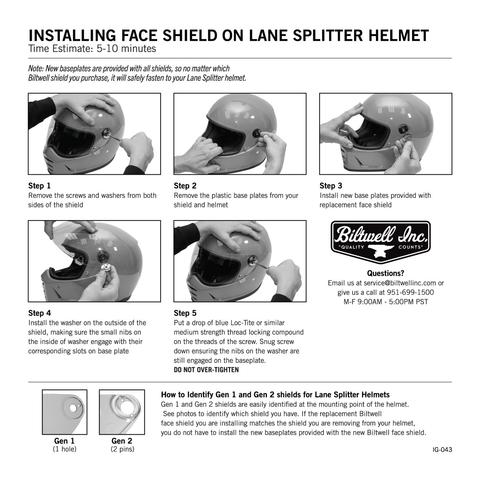 LANE SPLITTER GEN 2 VISOR | MIRROR GOLD 22.06 - Image 10