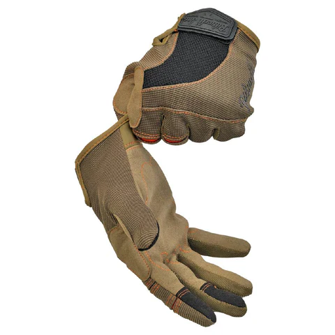 Moto Gloves - Brown - Image 6