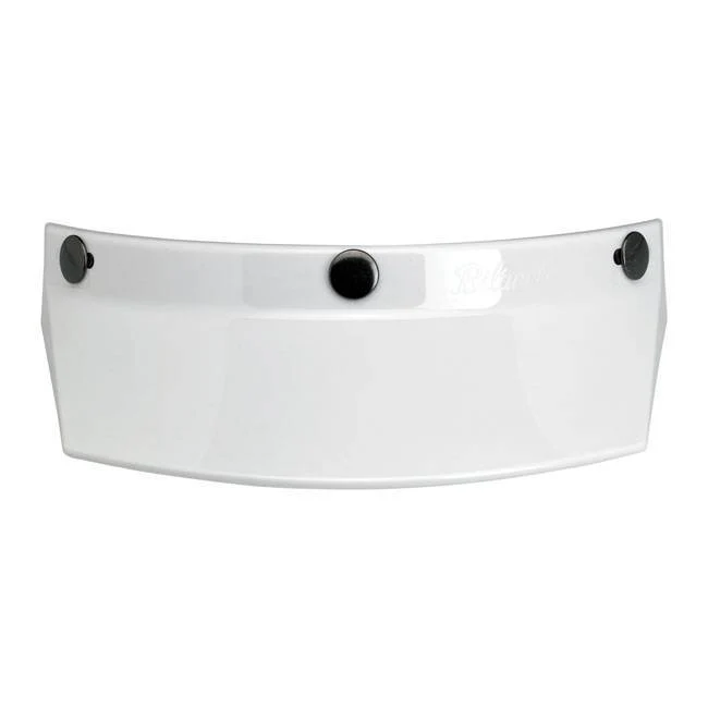 BILTWELL MOTO VISOR WHITE - Image 3