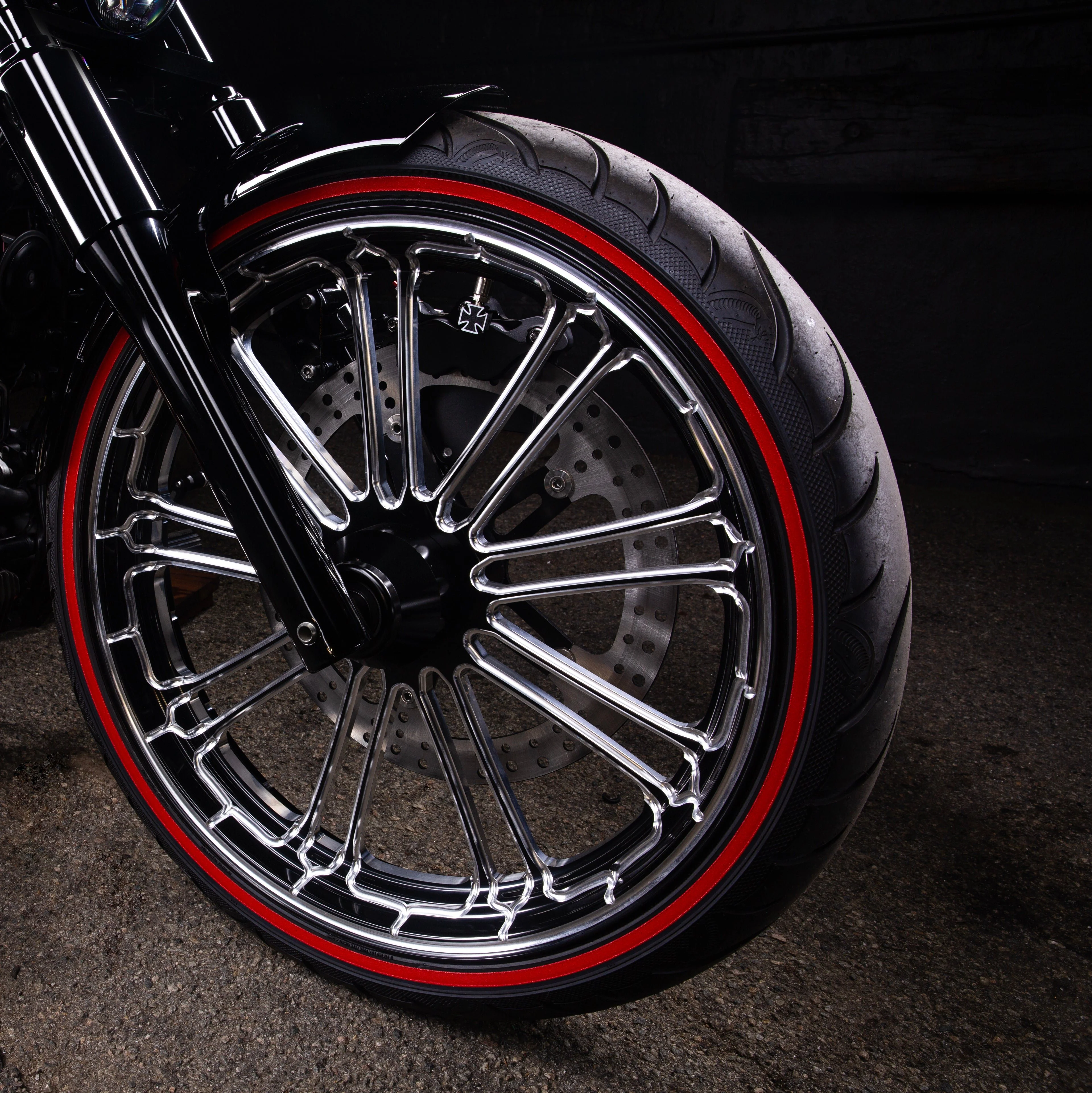 Breakout Style 21"/18" Wheel Kit Package for XVS650 - Image 11