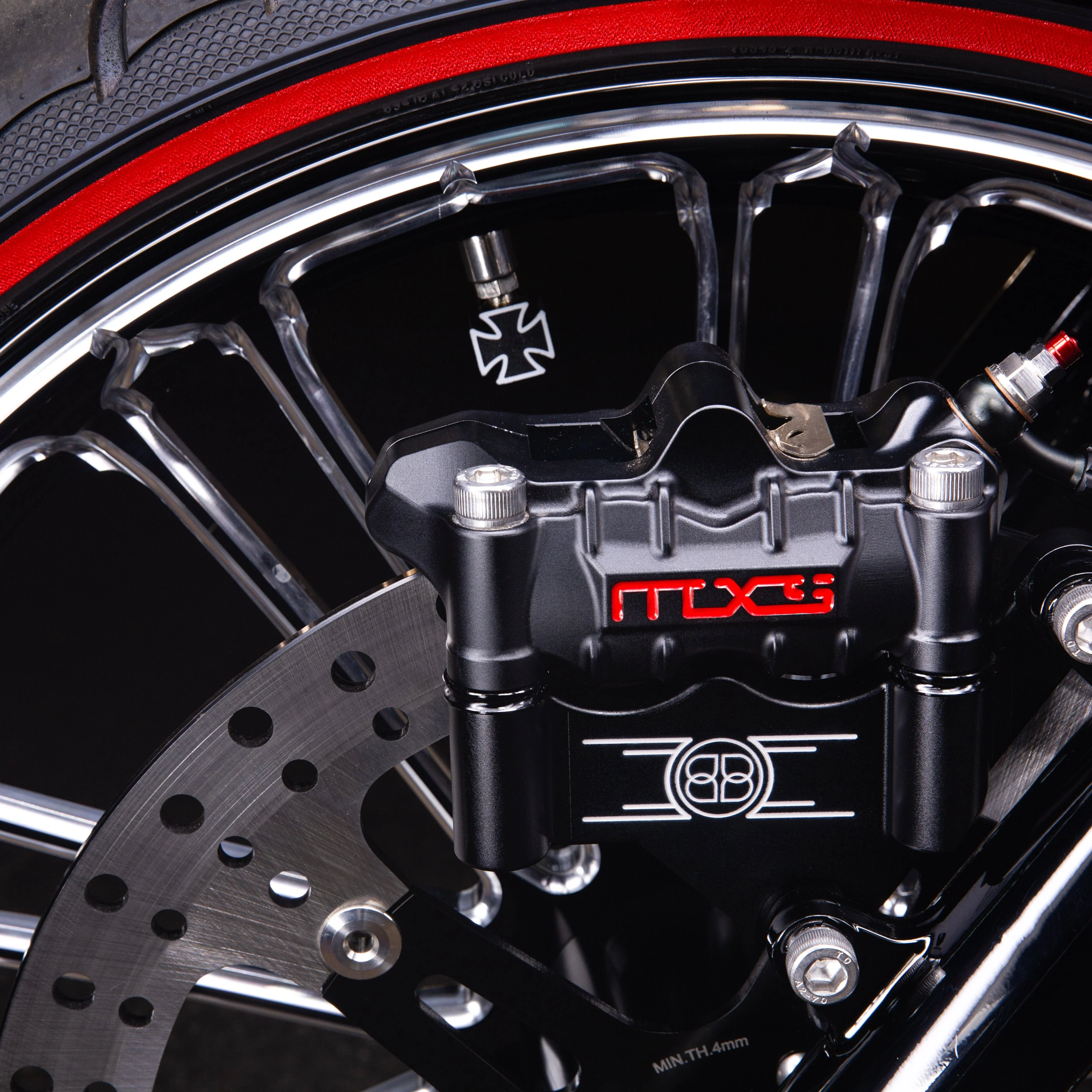 Breakout Style 21"/18" Wheel Kit Package for XVS650 - Image 12