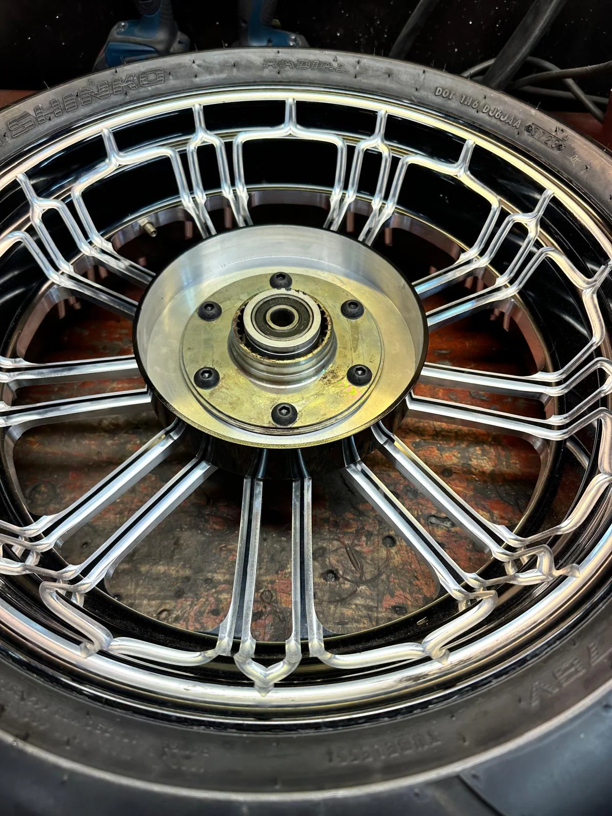 Breakout Style 21"/18" Wheel Kit Package for XVS650 - Image 13