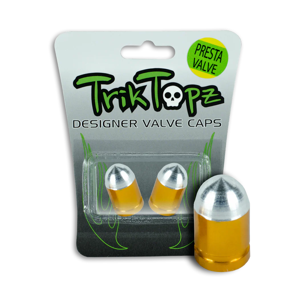 Bullet Gold Valve Stem Caps - Image 2