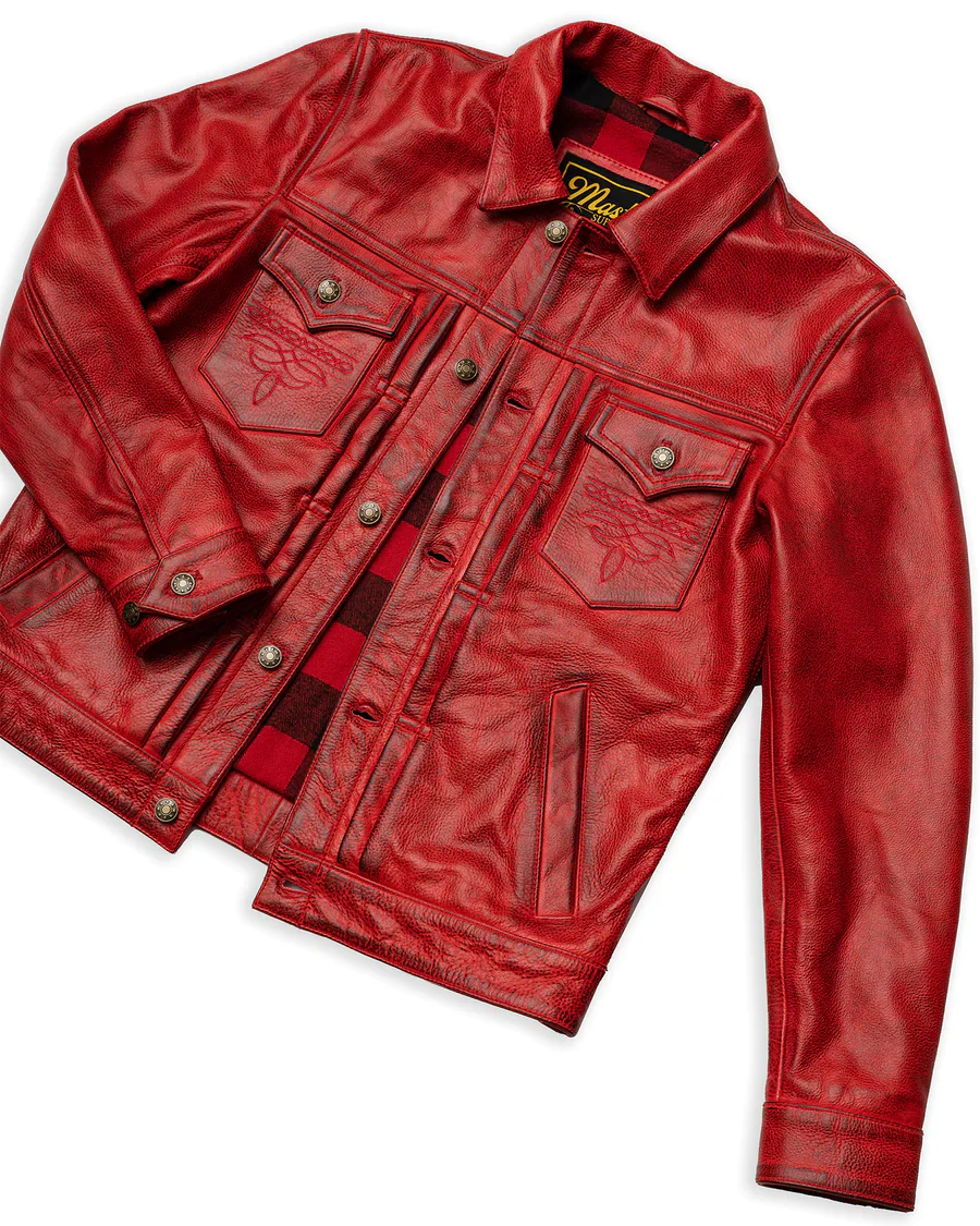 Cardinal Leather Jacket - Image 4