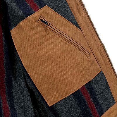 CARHARTT DUCK DETROIT JACKET BROWN - Image 11