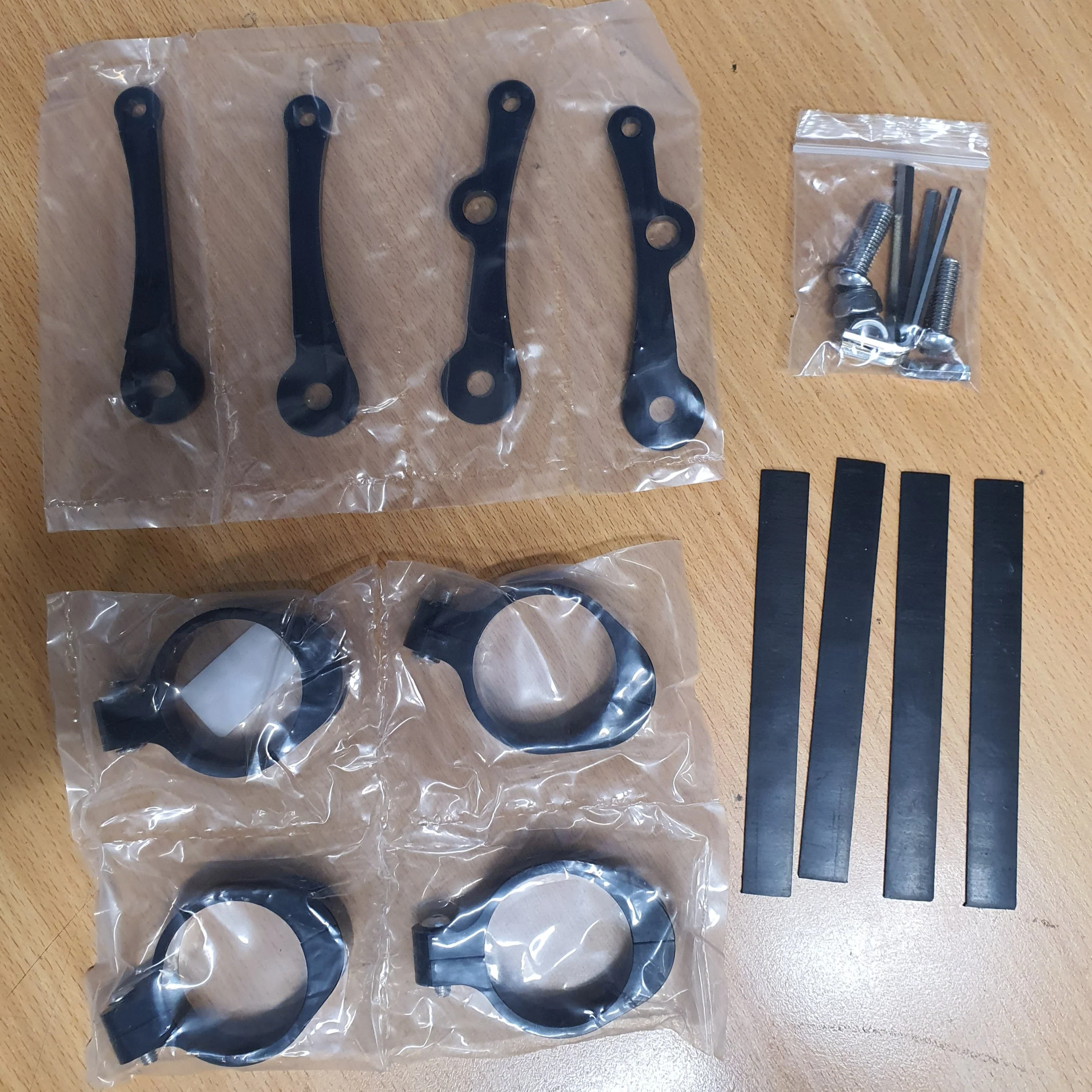 CNC Headlight Brackets 37mm - 41mm - Image 4
