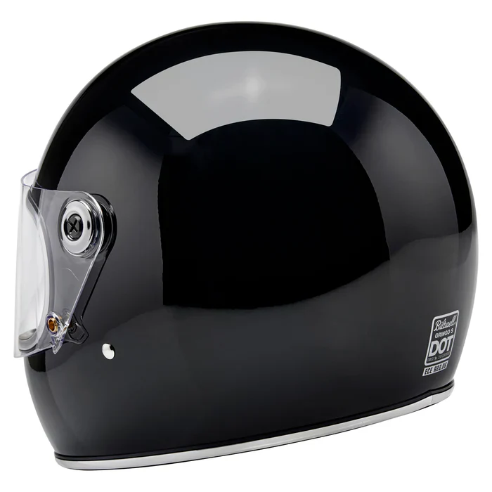 GRINGO S ECE R22.06 HELMET - GLOSS BLACK - Image 10