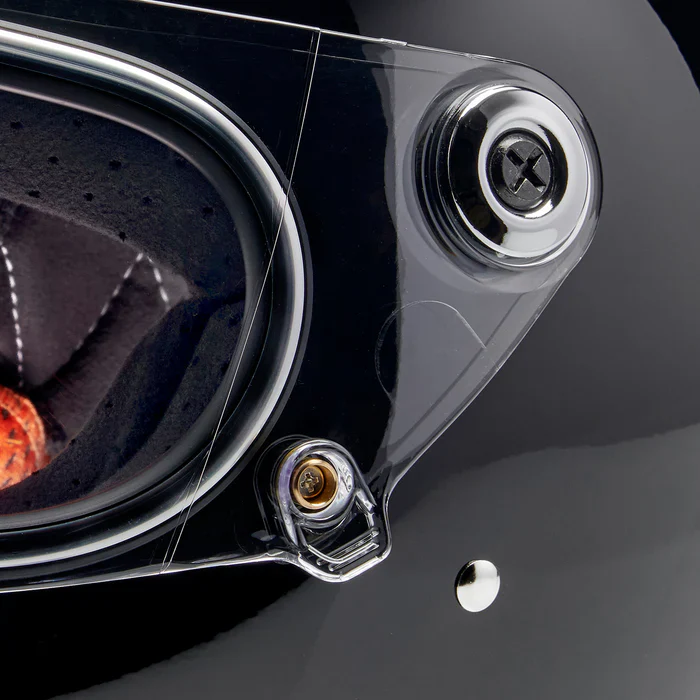 GRINGO S ECE R22.06 HELMET - GLOSS BLACK - Image 3