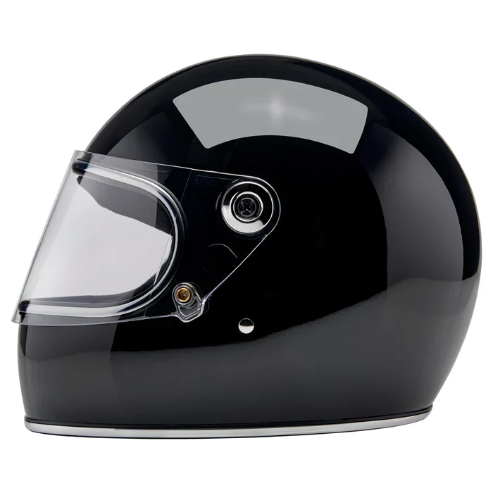 GRINGO S ECE R22.06 HELMET - GLOSS BLACK - Image 4