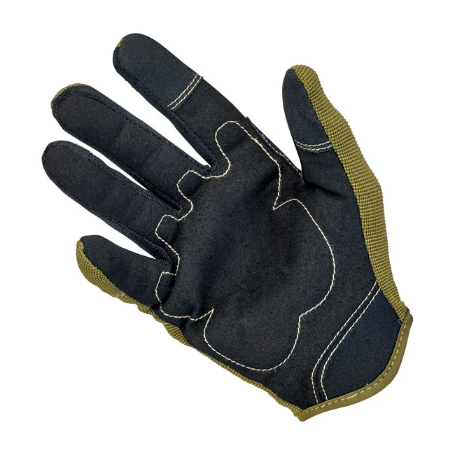 Moto Gloves - Olive - Image 2