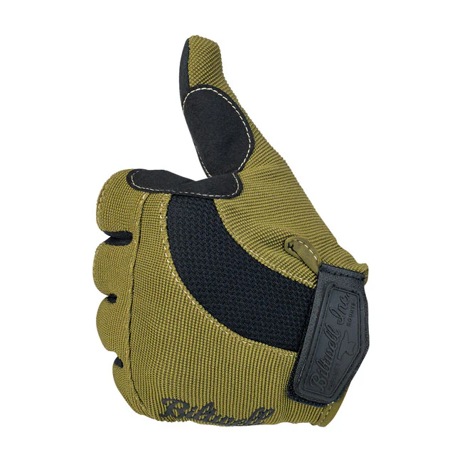 Moto Gloves - Olive - Image 3