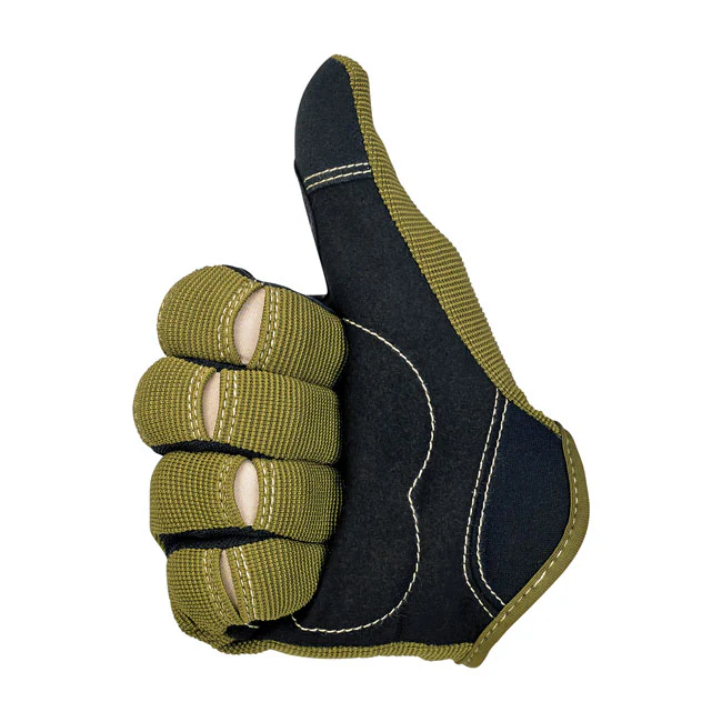 Moto Gloves - Olive - Image 4