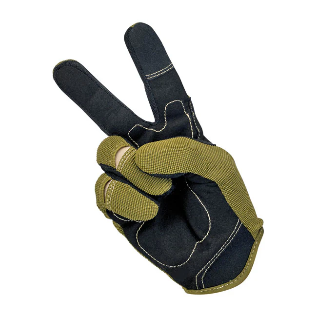 Moto Gloves - Olive - Image 6
