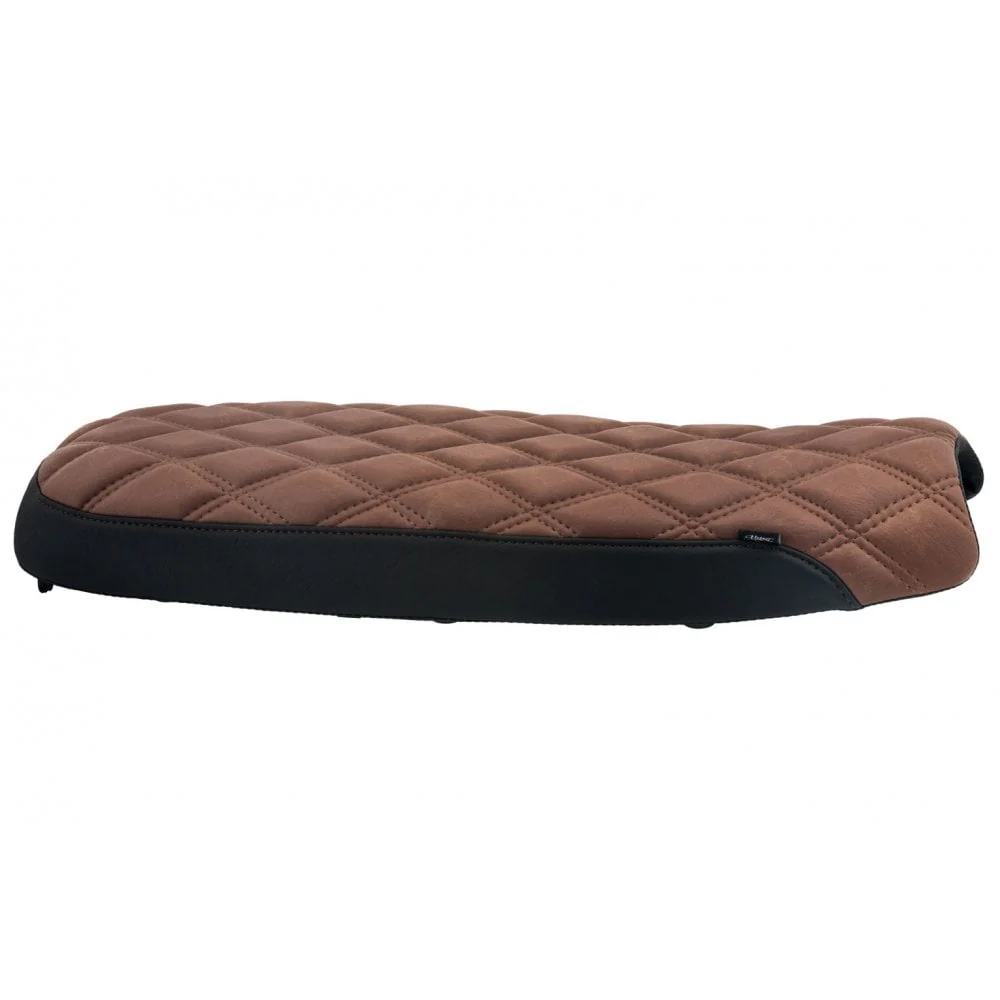 BONNEVILLE SKINNY SEAT - THE MAMBA - BLACK & TAN - Image 3