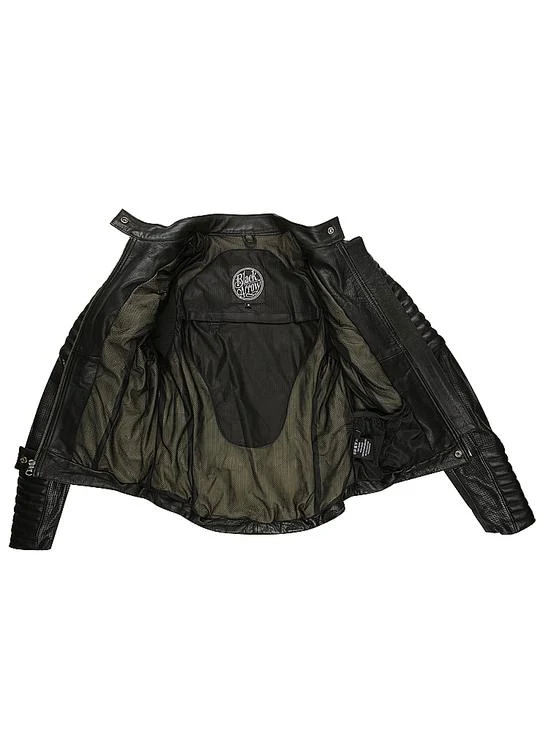 Wild & Free Black Motorcycle Jacket Women - Image 4