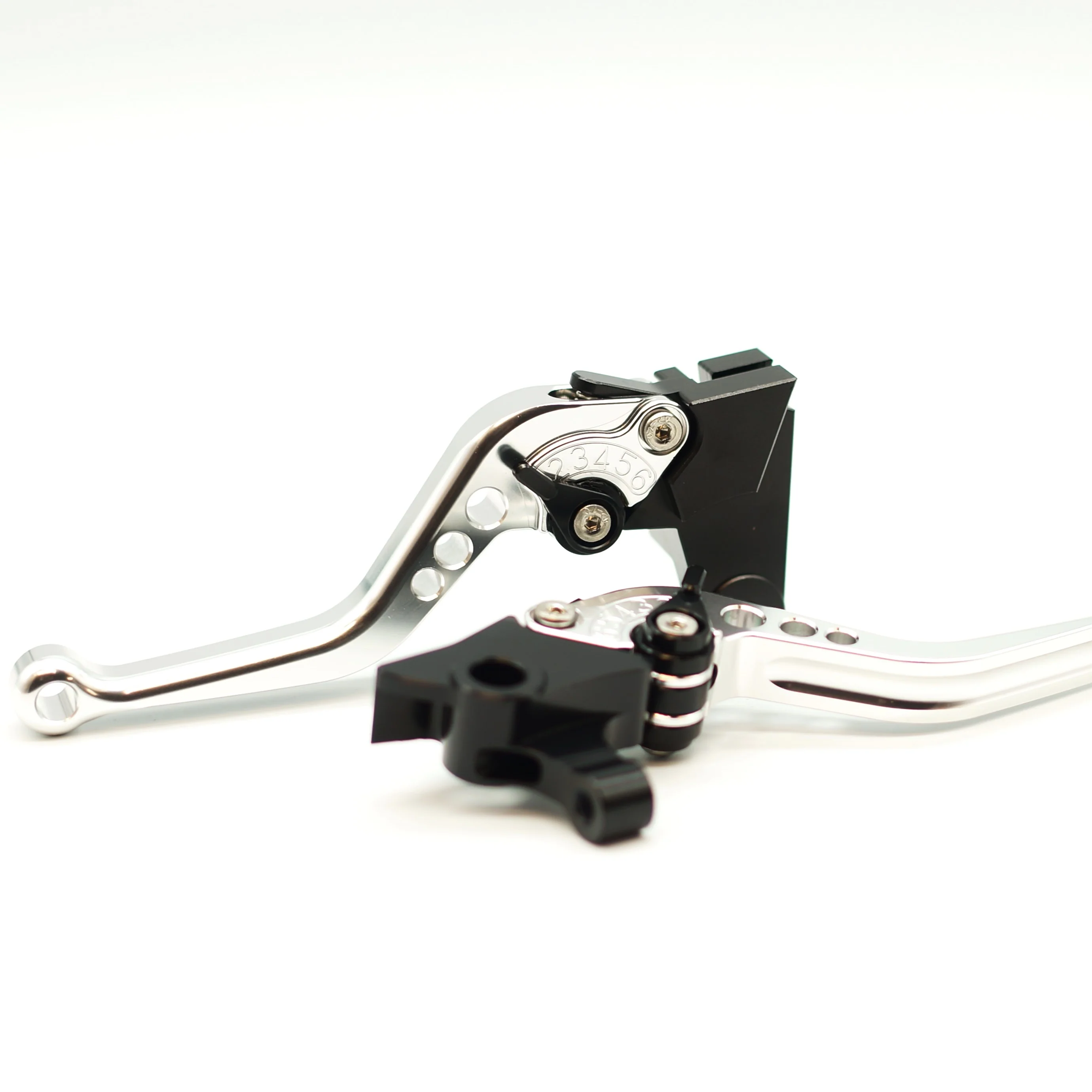 Yamaha V-star XVS 650 1100 CNC levers silver - Image 10