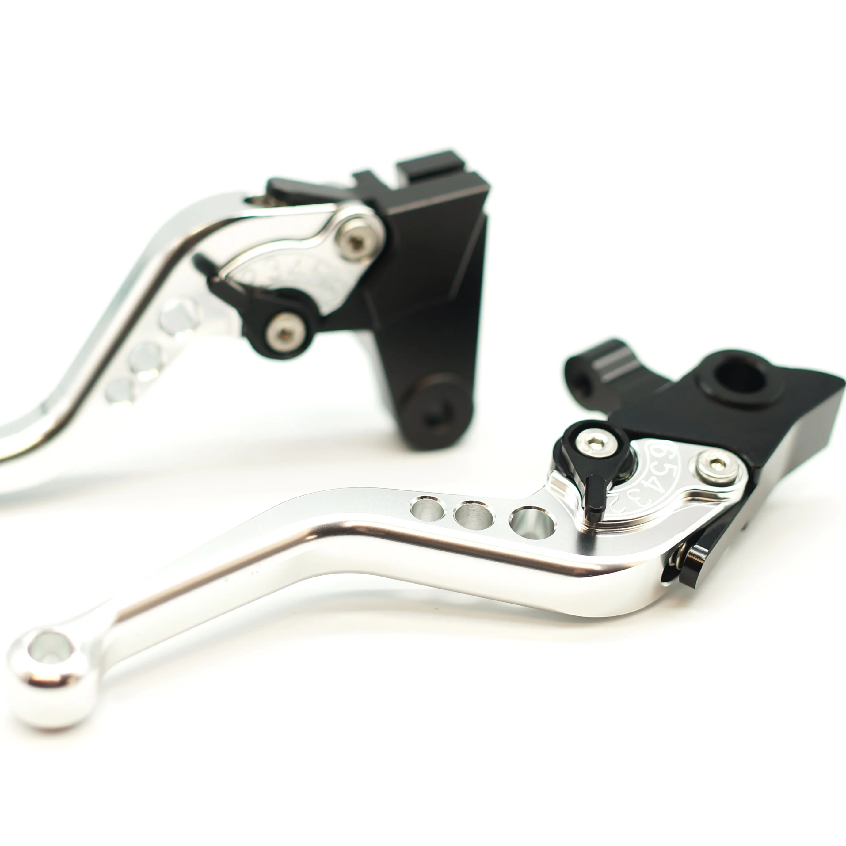 Yamaha V-star XVS 650 1100 CNC levers silver - Image 6