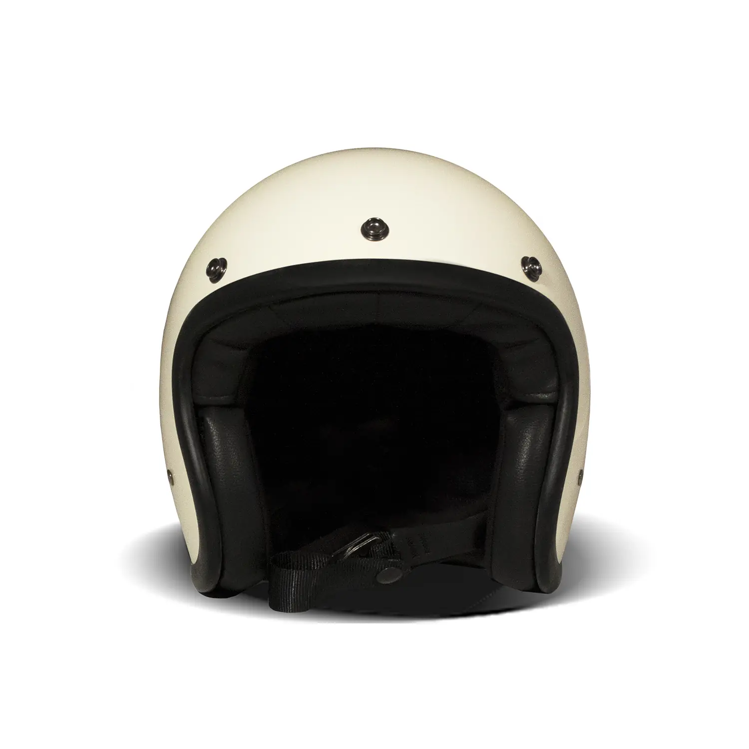 DMD - CREAM - RETRO OPEN FACE VINTAGE HELMET - Image 2