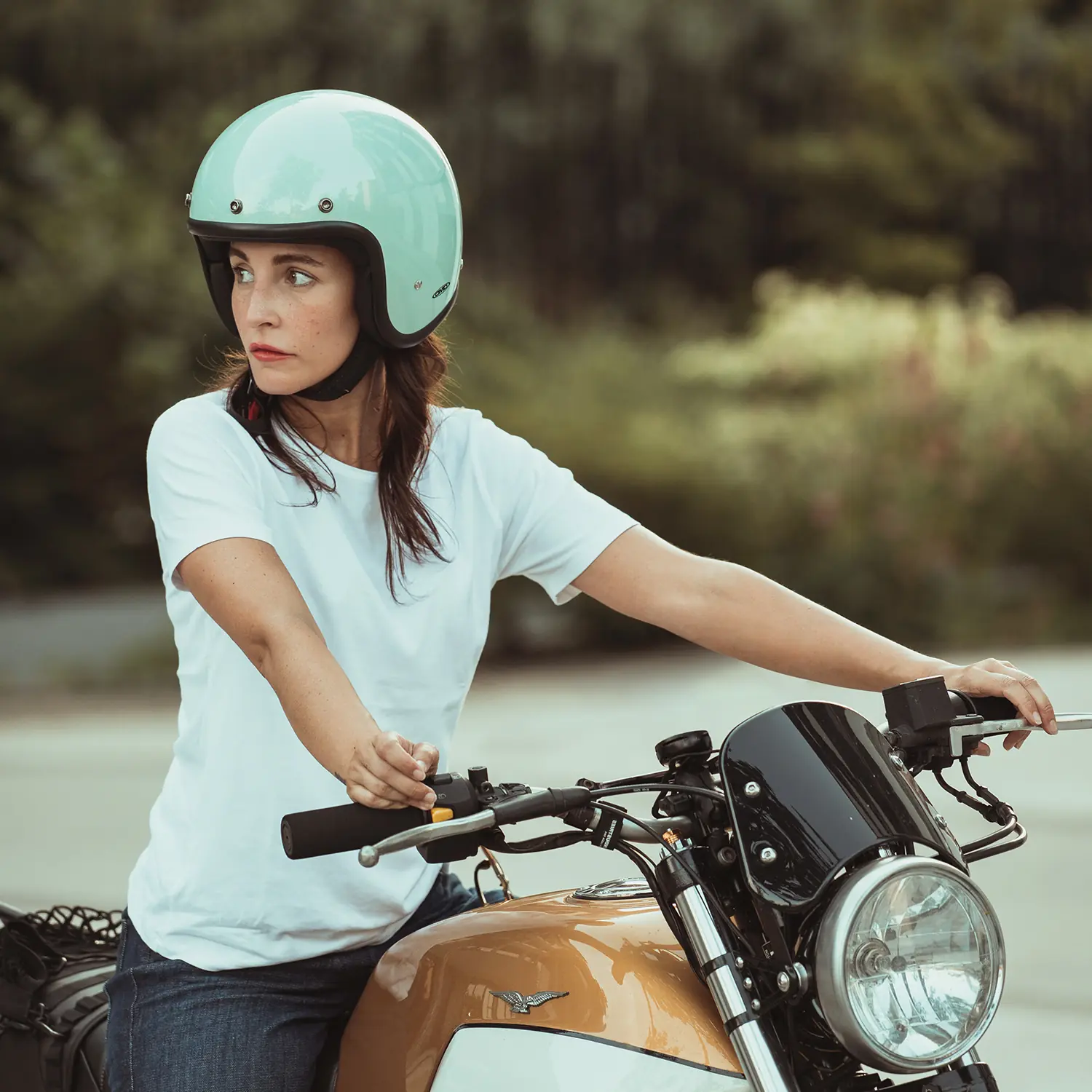 DMD - LATTEMENTA - RETRO OPEN FACE VINTAGE HELMET - Image 3