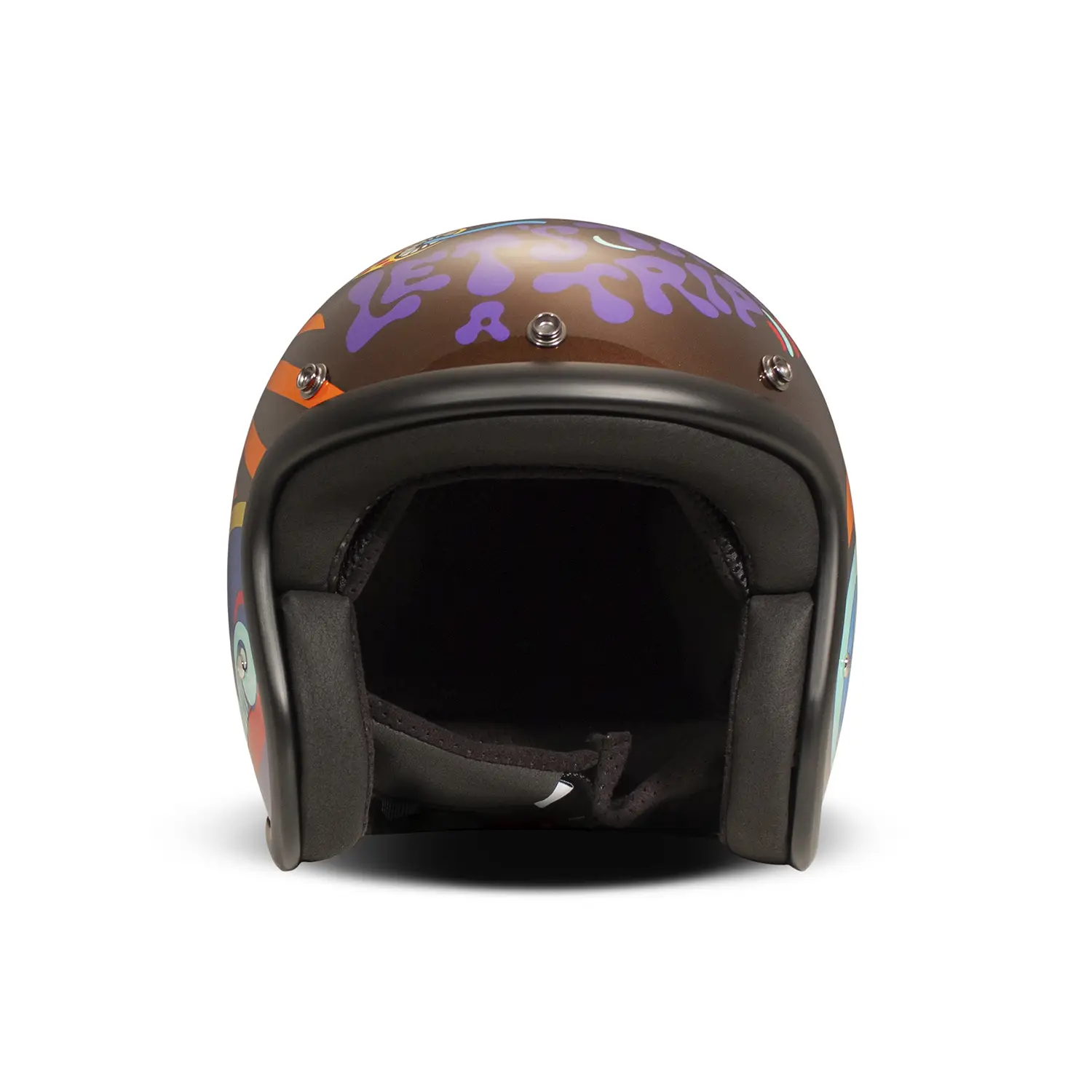 DMD - TRIP - RETRO OPEN FACE VINTAGE HELMET - Image 2