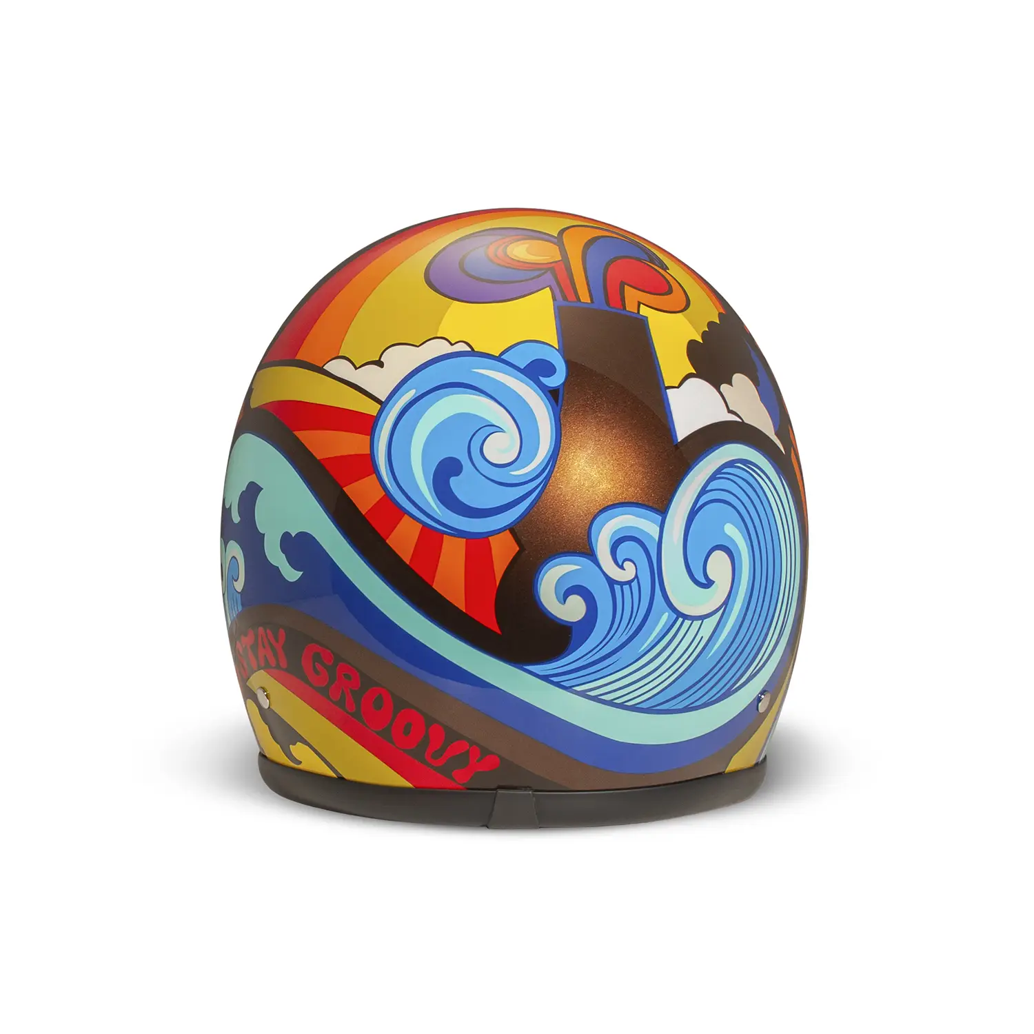 DMD - TRIP - RETRO OPEN FACE VINTAGE HELMET - Image 4