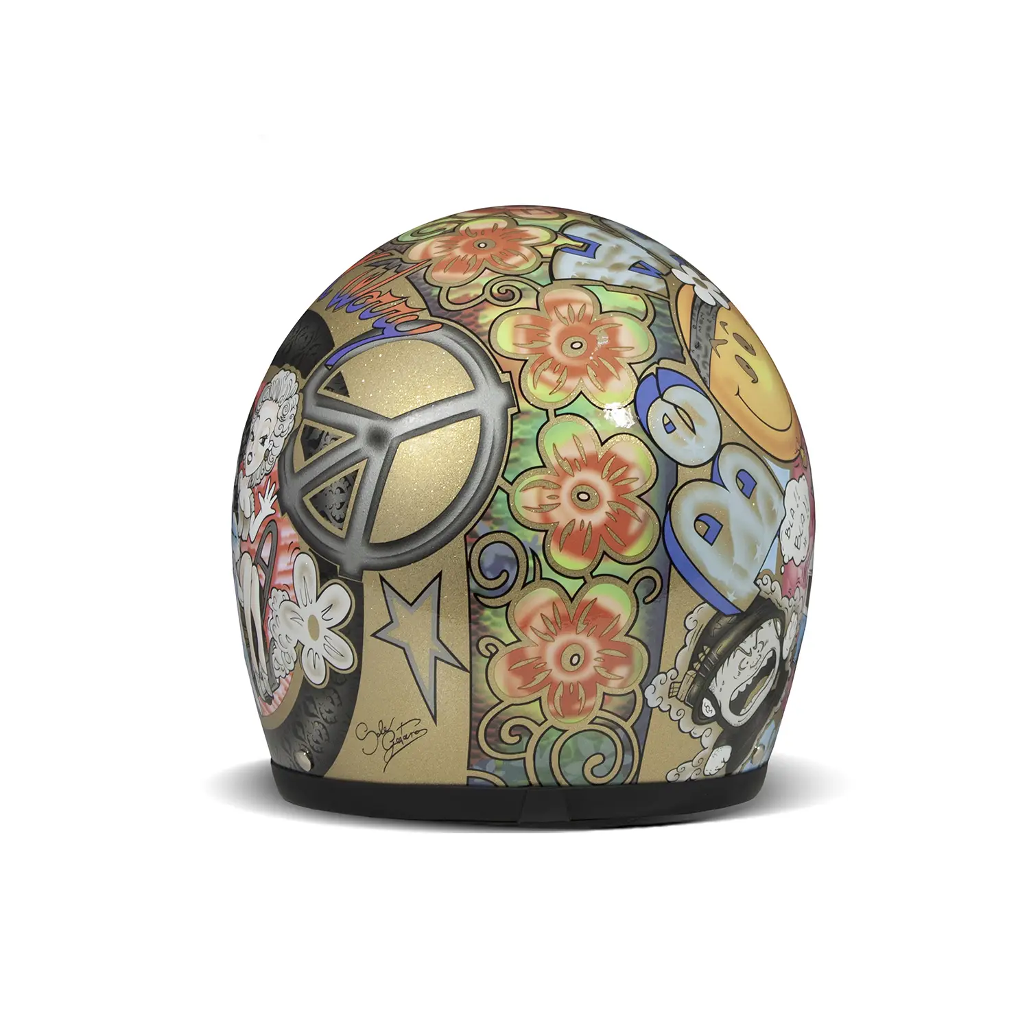 DMD - WOODSTOCK - RETRO OPEN FACE VINTAGE HELMET - Image 9