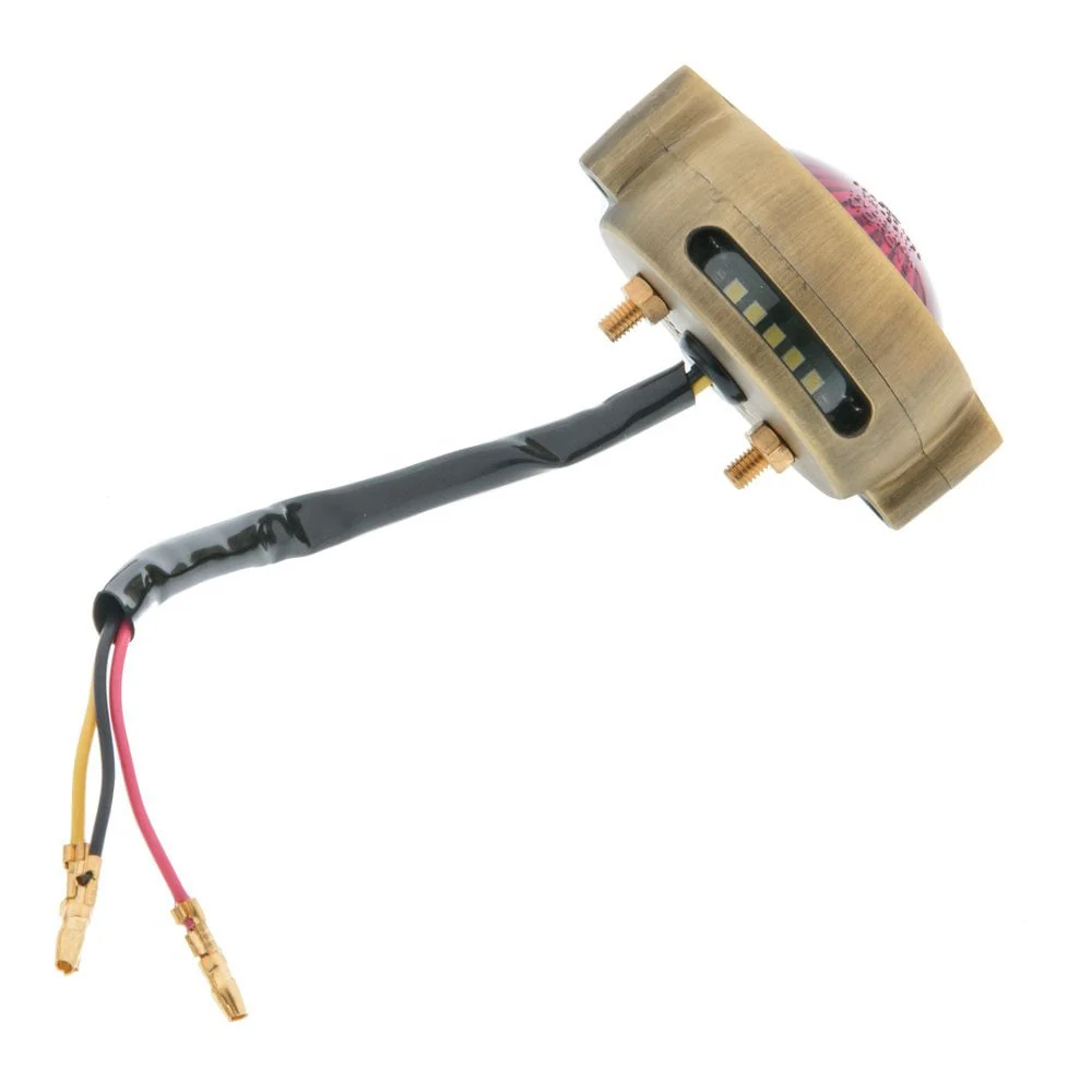Eldorado Tail Light - LED - Brass plated - Image 3