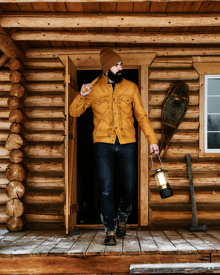 Goldrush Leather Jacket - Image 9