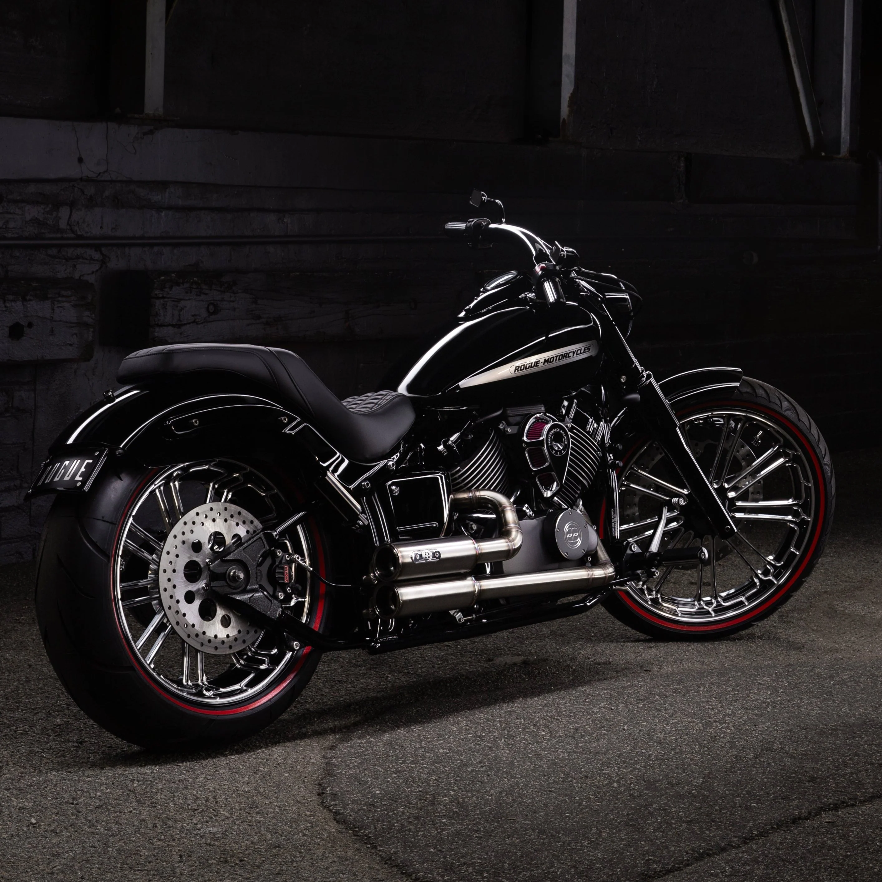 Grenade twin exhaust for Yamaha V-Star XVS650 V2.0 - Image 6