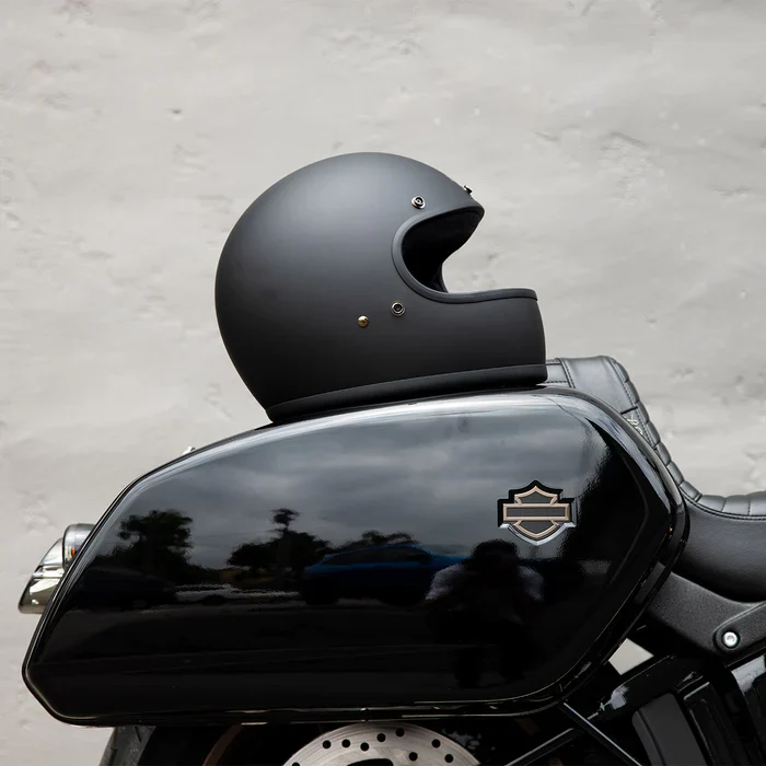Gringo ECE R22.06 Helmet - Flat Black - Image 12