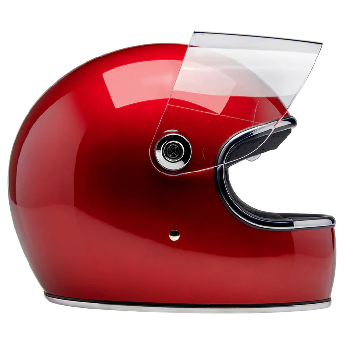 GRINGO S ECE R22.06 HELMET - METALLIC CHERRY RED - Image 8